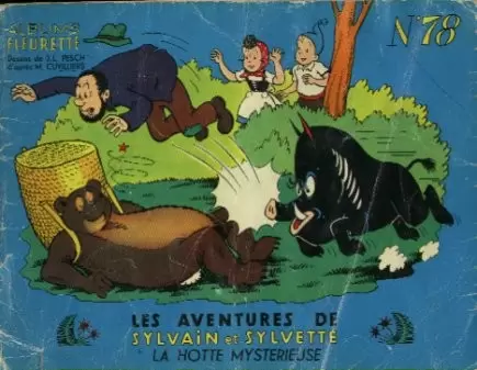 Sylvain et Sylvette 1ère Série Fleurette - La Hotte mystérieuse