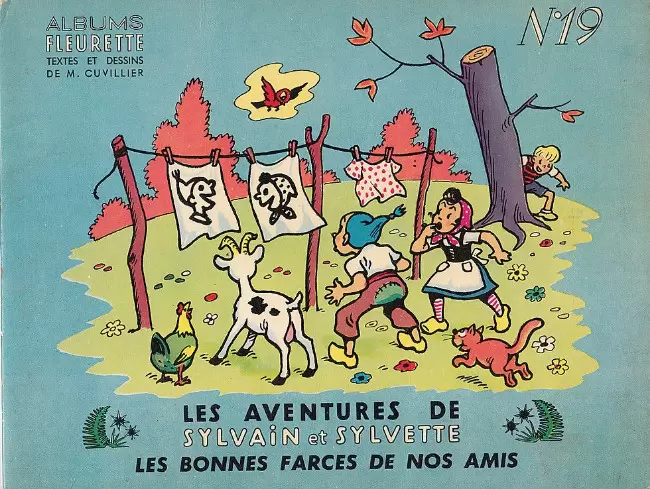 Sylvain et Sylvette 1ère Série Fleurette - Les bonnes farces de nos Amis