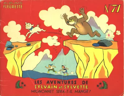 Sylvain et Sylvette 1ère Série Fleurette - Mignonnet sera-t-il mangé?