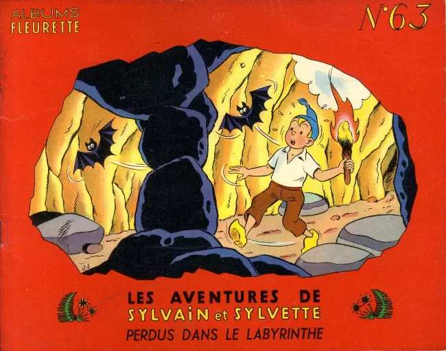 Sylvain et Sylvette 1ère Série Fleurette - Perdus dans le labyrinthe