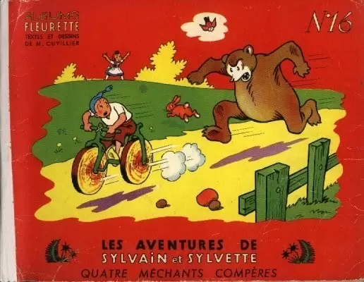 Sylvain et Sylvette 1ère Série Fleurette - Quatre méchants compères