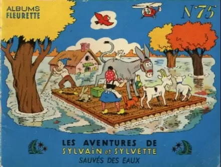 Sylvain et Sylvette 1ère Série Fleurette - Sauvé des eaux