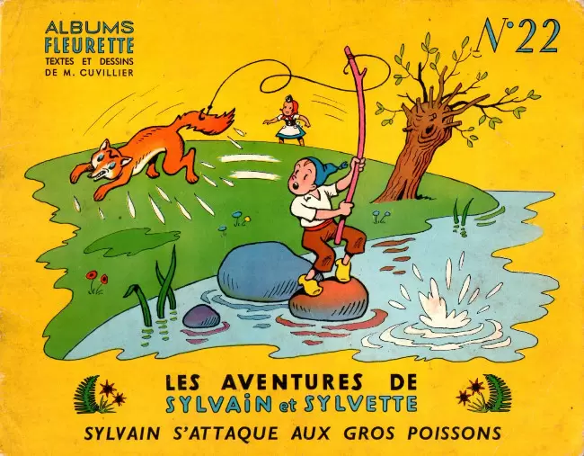 Sylvain et Sylvette 1ère Série Fleurette - Sylvain s\'attaque aux gros Poissons