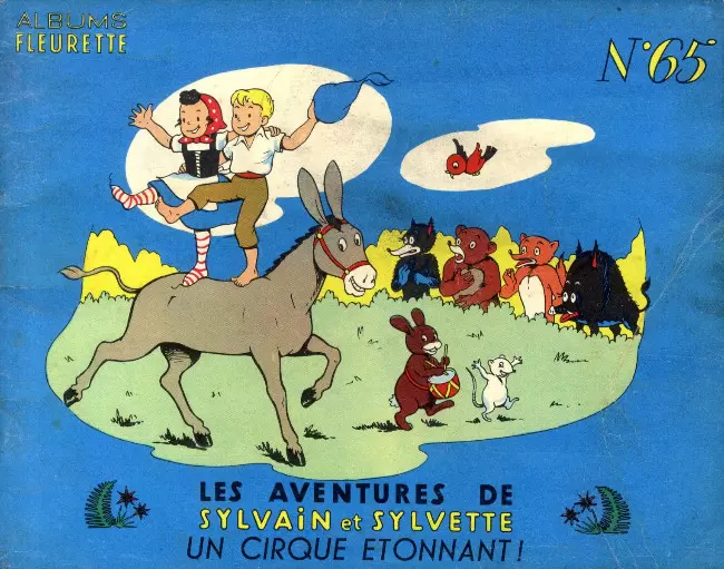 Sylvain et Sylvette 1ère Série Fleurette - Un cirque étonnant