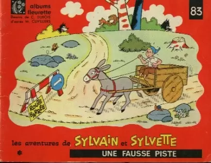 Sylvain et Sylvette 1ère Série Fleurette - Une fausse piste