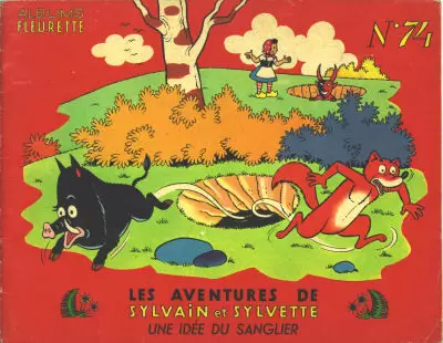 Sylvain et Sylvette 1ère Série Fleurette - Une idée du Sanglier