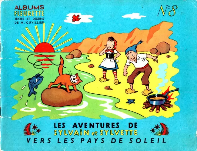 Sylvain et Sylvette 1ère Série Fleurette - Vers le pays de soleil
