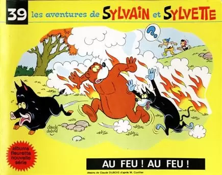 Sylvain et Sylvette 3ème Série Fleurette - Au feu ! Au feu !