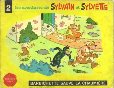 Sylvain et Sylvette 3ème Série Fleurette - Barbichette sauve la chaumière
