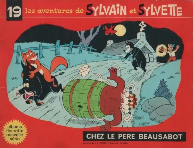 Sylvain et Sylvette 3ème Série Fleurette - Chez le Père Beausabot