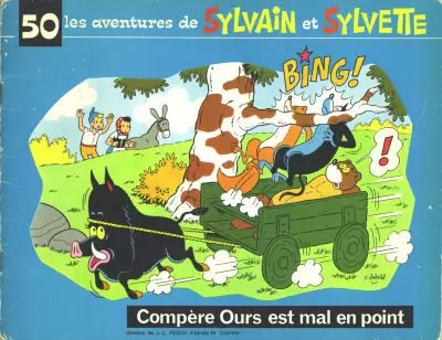 Sylvain et Sylvette 3ème Série Fleurette - Compère ours est mal en point
