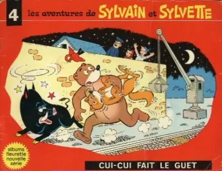 Sylvain et Sylvette 3ème Série Fleurette - Cui-Cui fait le guet