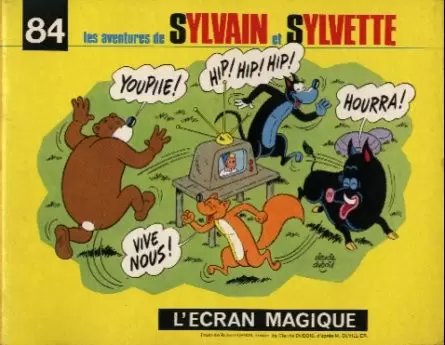 Sylvain et Sylvette 3ème Série Fleurette - L\'écran magique