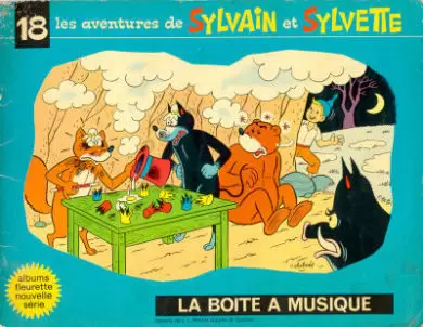Sylvain et Sylvette 3ème Série Fleurette - La boîte à musique