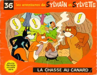 Sylvain et Sylvette 3ème Série Fleurette - La chasse au canard