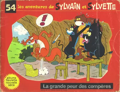 Sylvain et Sylvette 3ème Série Fleurette - La grande peur des compères