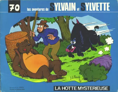 Sylvain et Sylvette 3ème Série Fleurette - La hotte mystérieuse