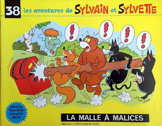 Sylvain et Sylvette 3ème Série Fleurette - La malle à malices