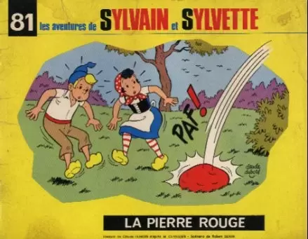 Sylvain et Sylvette 3ème Série Fleurette - La pierre rouge