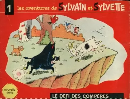 Sylvain et Sylvette 3ème Série Fleurette - Le défi des Compères