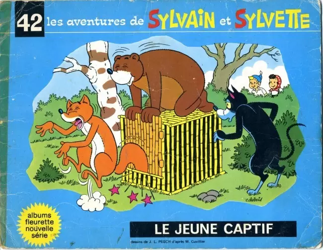 Sylvain et Sylvette 3ème Série Fleurette - Le jeune captif