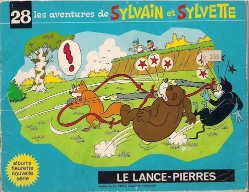Sylvain et Sylvette 3ème Série Fleurette - Le lance-pierres