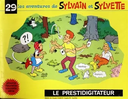 Sylvain et Sylvette 3ème Série Fleurette - Le Prestidigitateur