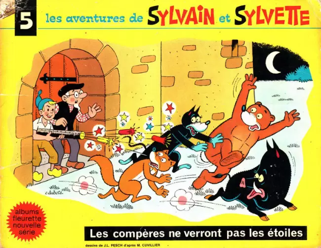 Sylvain et Sylvette 3ème Série Fleurette - Les Compères ne verront pas les étoiles