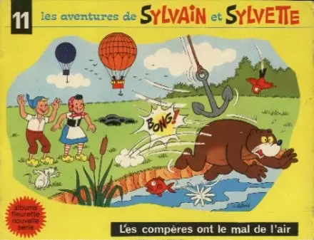Sylvain et Sylvette 3ème Série Fleurette - Les Compères ont le mal de l\'air