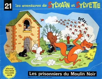 Sylvain et Sylvette 3ème Série Fleurette - Les prisonniers du Moulin Noir