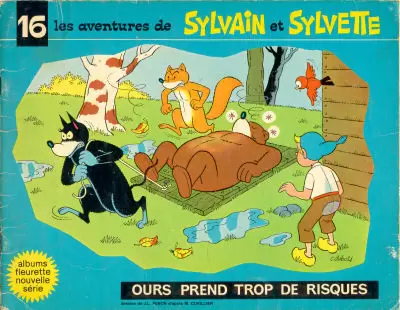 Sylvain et Sylvette 3ème Série Fleurette - Ours prend trop de risques