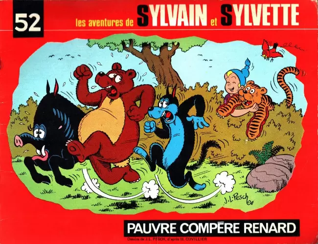 Sylvain et Sylvette 3ème Série Fleurette - Pauvre compère Renard