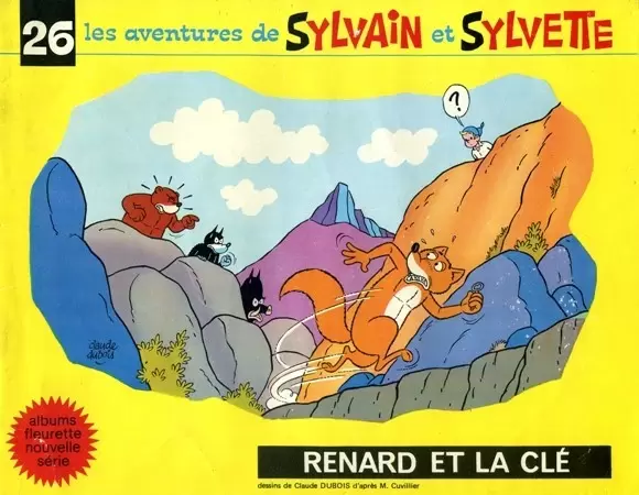 Sylvain et Sylvette 3ème Série Fleurette - Renard et la clé