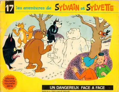 Sylvain et Sylvette 3ème Série Fleurette - Un dangereux face à face