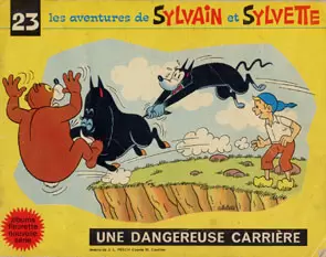 Sylvain et Sylvette 3ème Série Fleurette - Une dangereuse carrière
