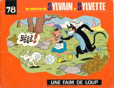 Sylvain et Sylvette 3ème Série Fleurette - Une faim de loup