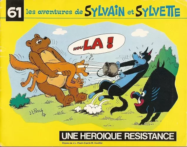 Sylvain et Sylvette 3ème Série Fleurette - Une héroïque résistance