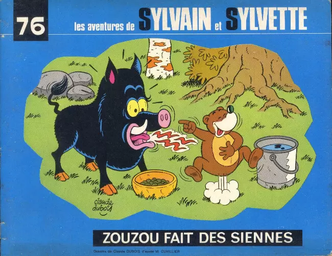 Sylvain et Sylvette 3ème Série Fleurette - Zouzou fait des siennes