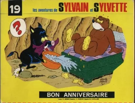 Sylvain et Sylvette 6ème Série Fleurette - Bon anniversaire