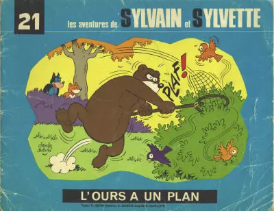 Sylvain et Sylvette 6ème Série Fleurette - L\'ours a un plan