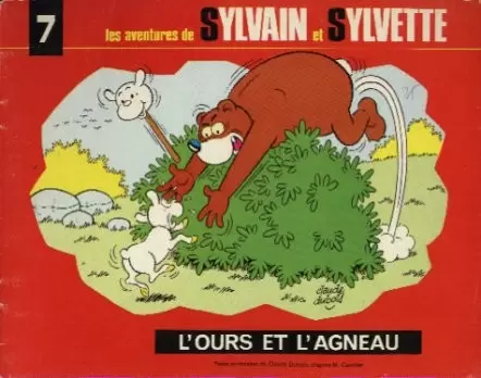 Sylvain et Sylvette 6ème Série Fleurette - L\'ours et l\'agneau