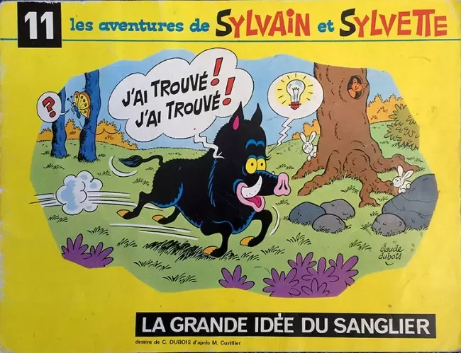 Sylvain et Sylvette 6ème Série Fleurette - La grande idée du sanglier
