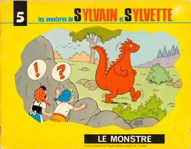 Sylvain et Sylvette 6ème Série Fleurette - Le monstre