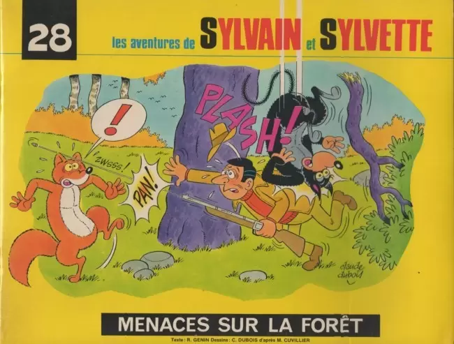 Sylvain et Sylvette 6ème Série Fleurette - Menaces sur la forêt