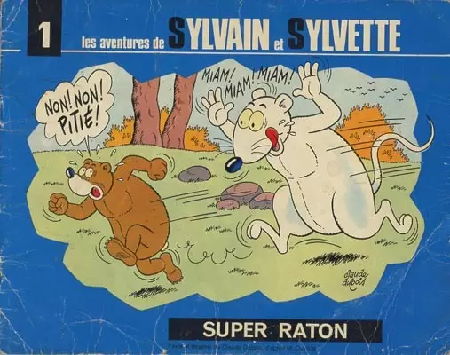 Sylvain et Sylvette 6ème Série Fleurette - Super Raton