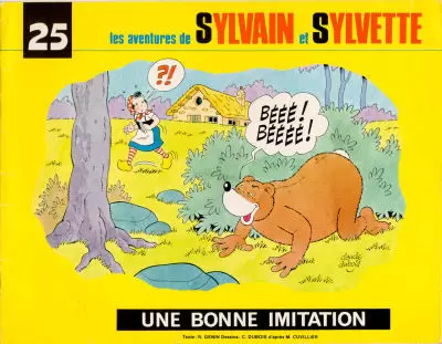 Sylvain et Sylvette 6ème Série Fleurette - Une bonne imitation