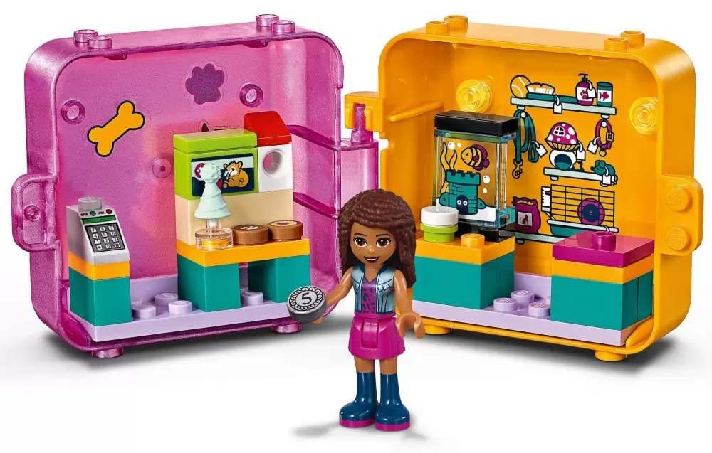 LEGO Friends - Le cube de jeu shopping d\'Andréa