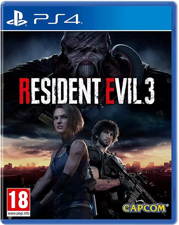 Jeux PS4 - Resident Evil 3 - Edition lenticulaire Exclusivité Amazon