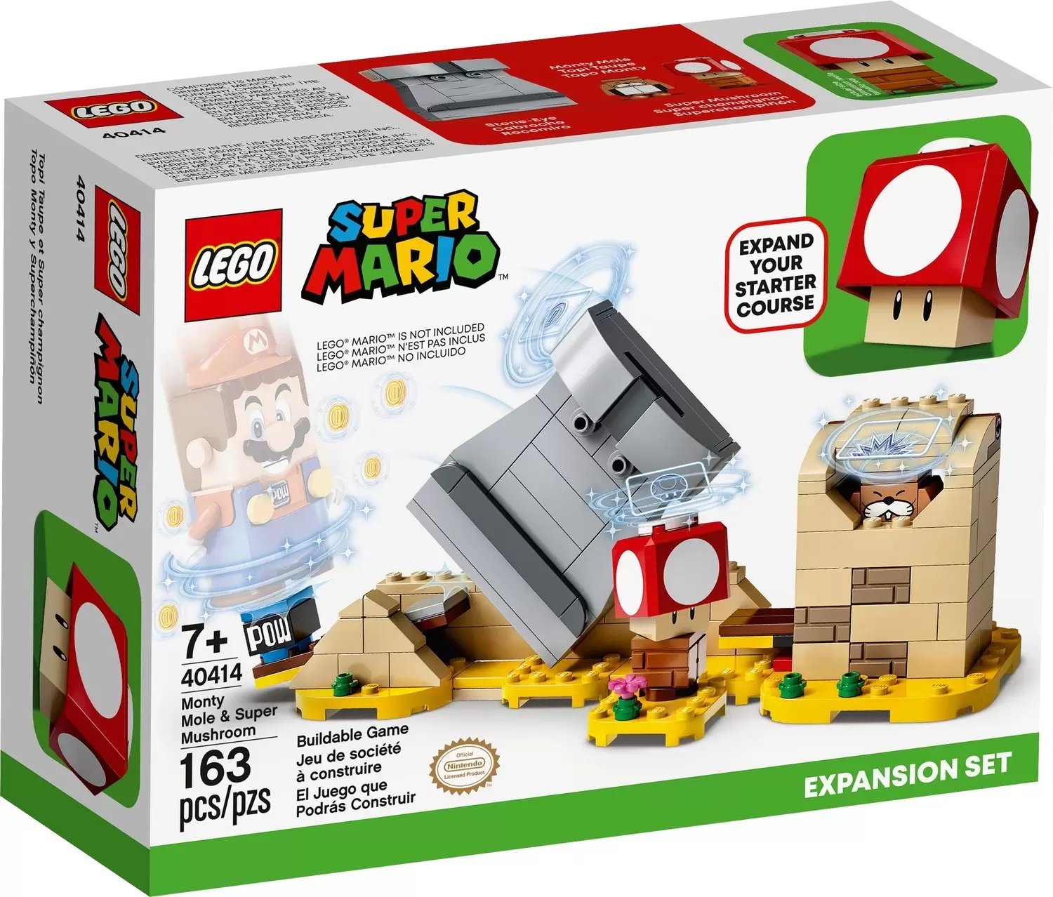 LEGO Super Mario - Monty Mole & Super Mushroom
