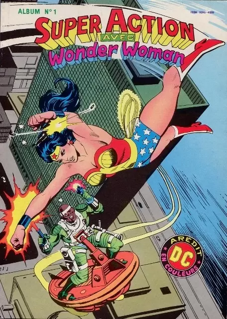 Super Action avec Wonder Woman - Album N°1 (14, 15)